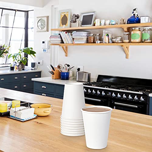 Disposable Paper Coffee Cups 16oz (210 Count)