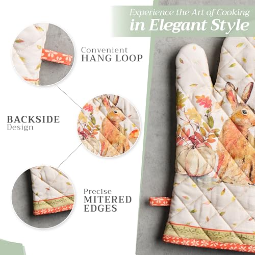 Maison d'Hermine Oven Gloves 100% Cotton Oven Mitt