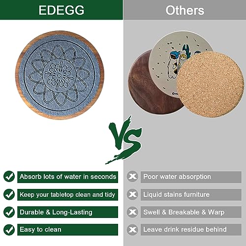 5 Pack Coasters for Drinks Absorbent