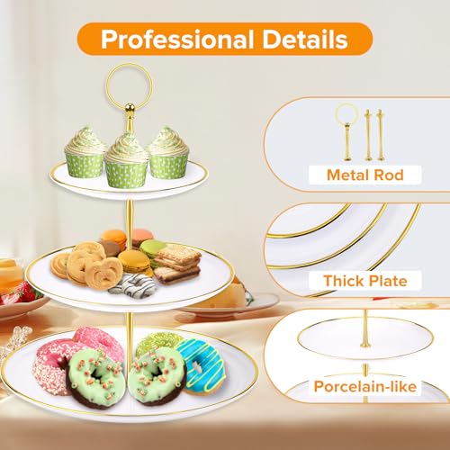 3 Tier Cupcake Stand Tower (18 Count)