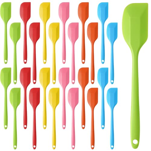 24 Pieces Small Silicone Spatulas (24 Count)