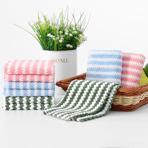 18 Pack Coral Velvet Dish Cloths (18 Count)