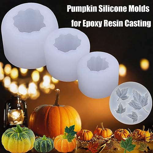 Pumpkin Candle Molds Set