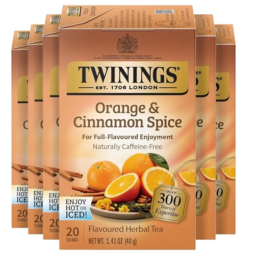 Orange & Cinnamon Spice Herbal Tea Bags (120 Count)