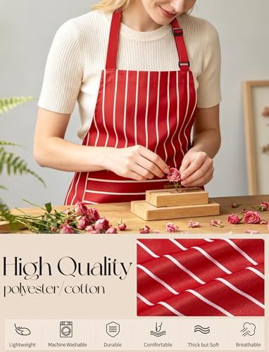 2 Pack Kitchen Cooking Aprons (2 Count)