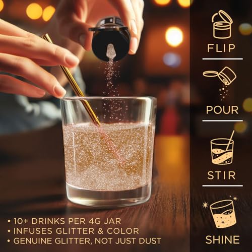 Brew Glitter Edible Glitter for Drinks
