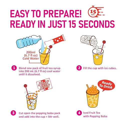 All in One Boba Tea Kit for Kids (6 Count)