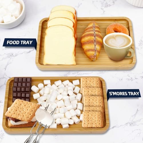 Bamboo Serving Tray (2 Count)