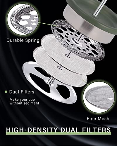 POLIVIAR French Press Coffee Maker