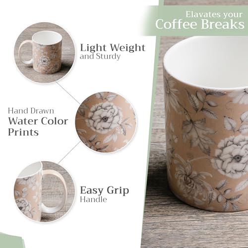 Coffee Mug with Handles Tea Cups