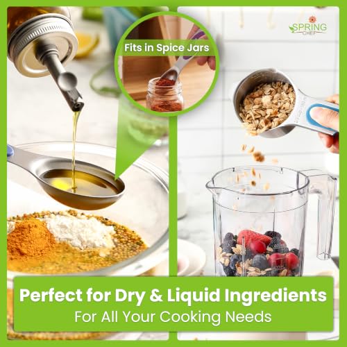 Magnetic Measuring Cups & Spoons Set of 15