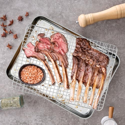Baking Sheet with Wire Rack Set (2 Count)