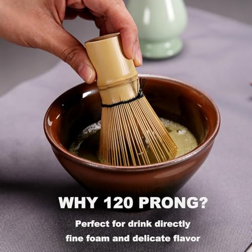 Premium Bamboo Matcha Whisk 120