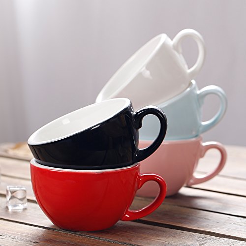 Free Pour Coffee Cup and Saucer