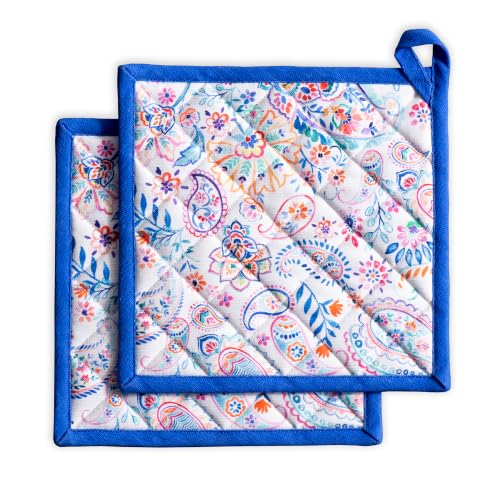 Pot Holders 100% Cotton Potholders (2 Count)