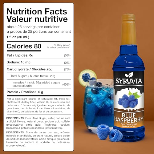 Blue Raspberry Syrup (25.4 Fl Oz)
