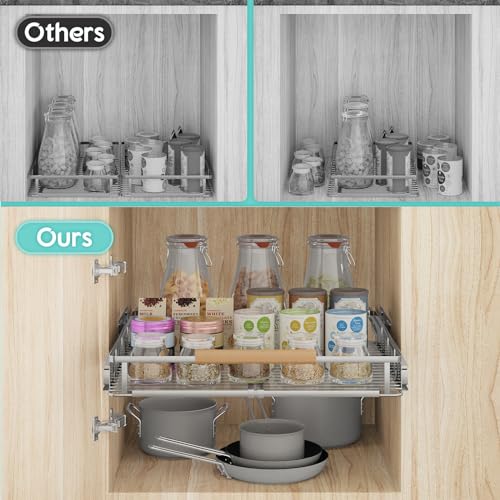 2Pack Expandable Pull Out Cabinet Organizer (2 Count)