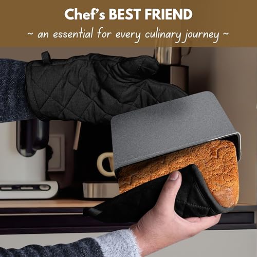 Pot Holders and Oven Mitts Sets for Kitchen Heat Resistant