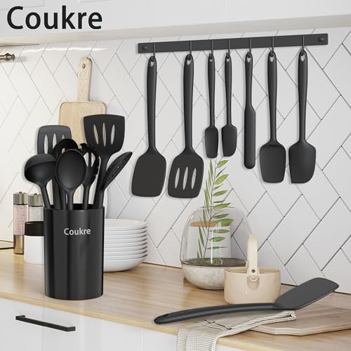 Silicone Kitchen Cooking Utensils Set (14 Count)