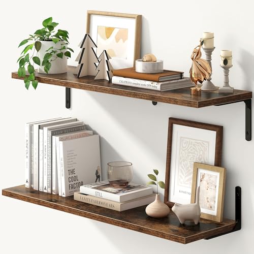 Deep Floating Shelves (2 Count)