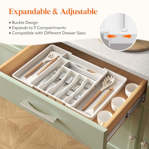 Expandable Silverware Drawer Organizer