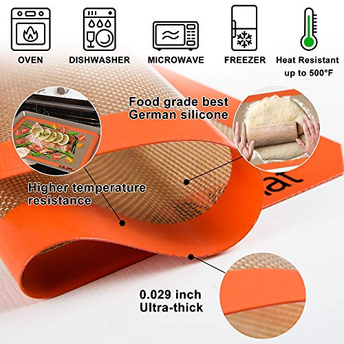 Best German Silicone Baking Mat (2 Count)