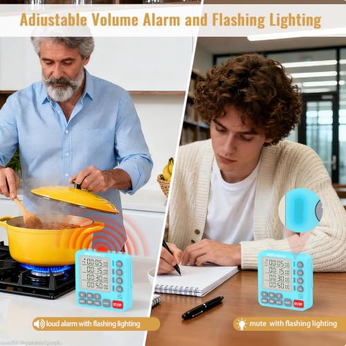 Digital Dual Kitchen Timer