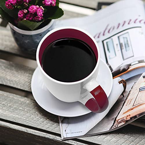 Java Two Tone Coffee Mugs 12 oz. Set of 10 (10 Count)