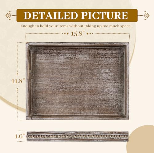 Rectangular Wood Serving Tray