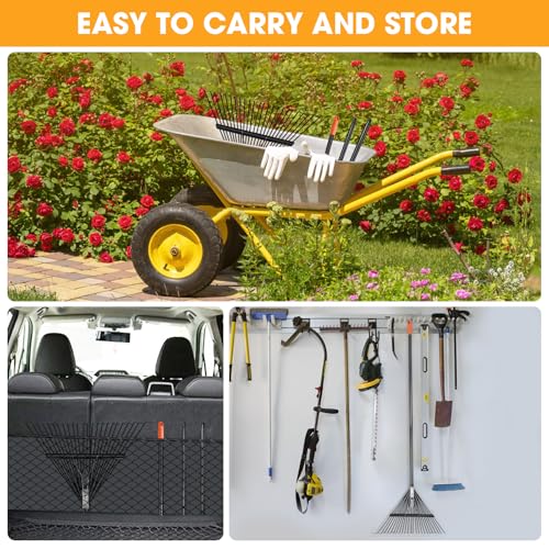 Heavy Duty Metal Leaf Rake