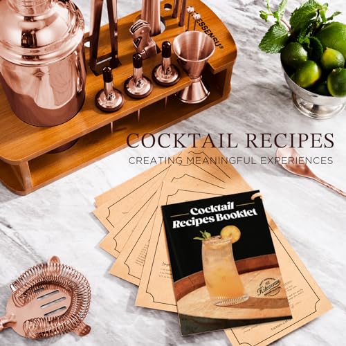 Cocktail Shaker Set Bartender Kit with Stand (15 Count)