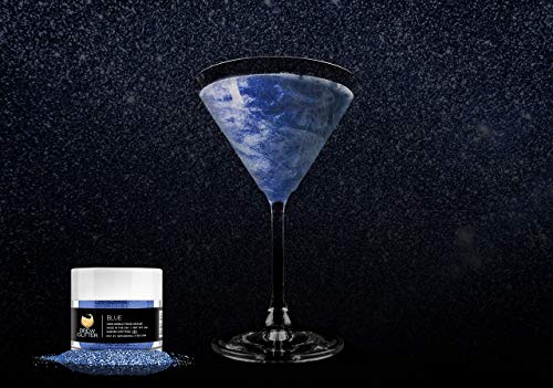 Blue BREW GLITTER Edible Glitter For Drinks