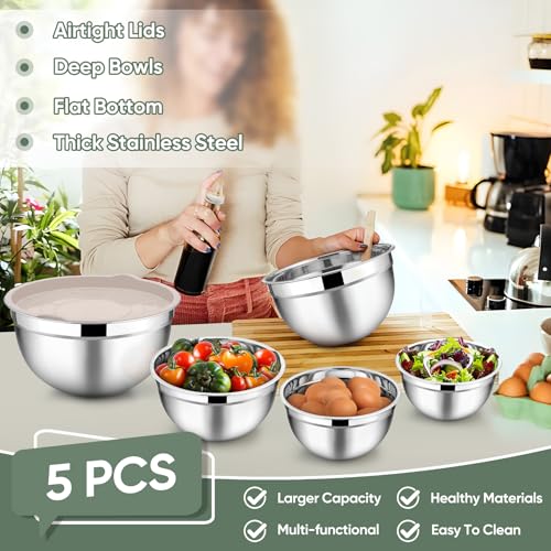 Mixing Bowls Set of 5 (6 Count)