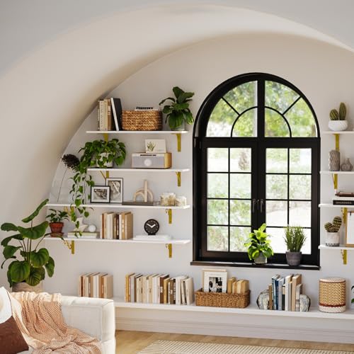 Long Wall Shelves (4 Count)