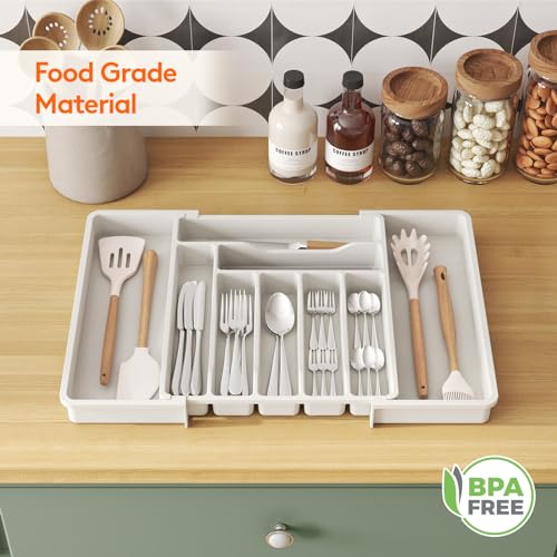 Expandable Silverware Drawer Organizer