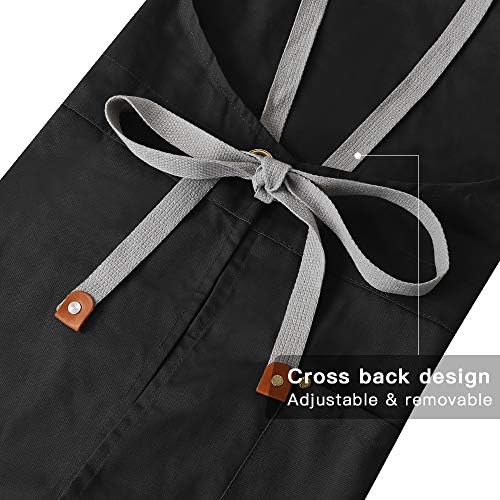 Crossback Apron with Pockets