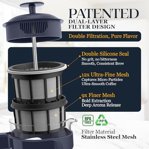 P3 French Press Coffee Maker