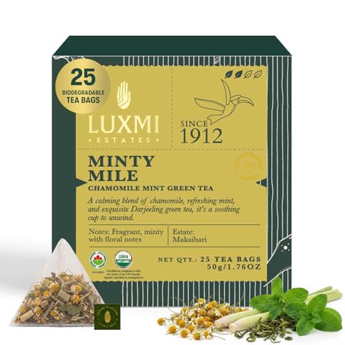 Estates Minty Mile Organic Chamomile Mint Green Tea (25 Count)