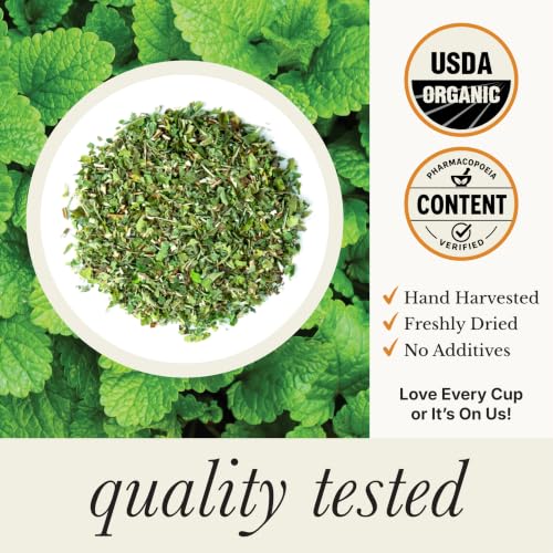 Organic Lemon Balm Tea (25 Count)