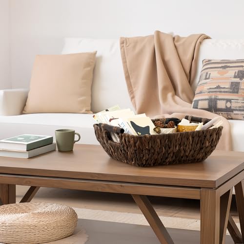 Wicker Baskets for Shelves (2 Count)