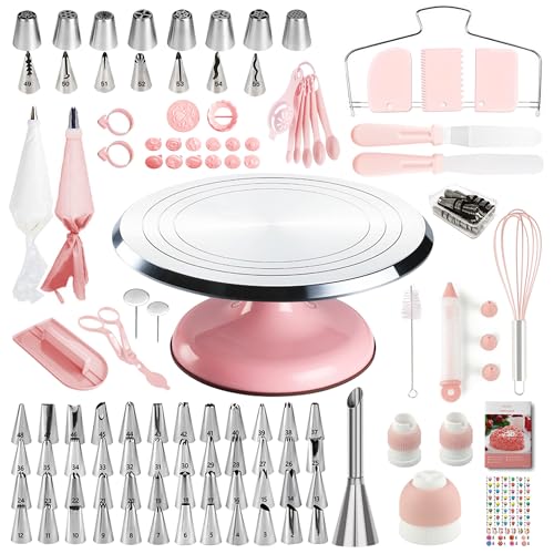 Aluminum Cake Decorating Kit (138 Count)