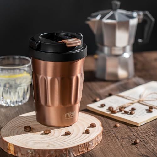 Stainless Steel Portable Tumbler with Flip Lid