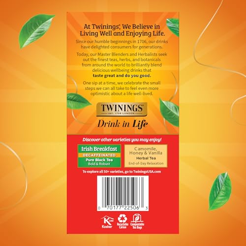 Decaffeinated English Breakfast Black Tea Bags (300 Count)