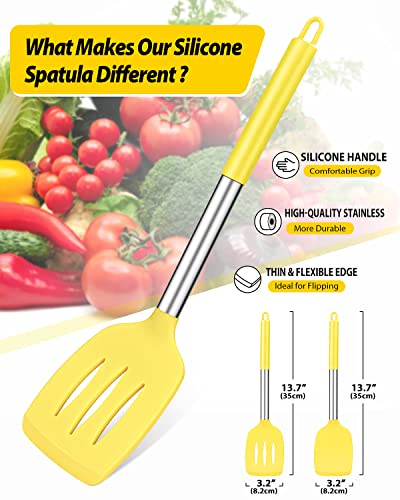 Pack of 2 Silicone Solid Turner (2 Count)
