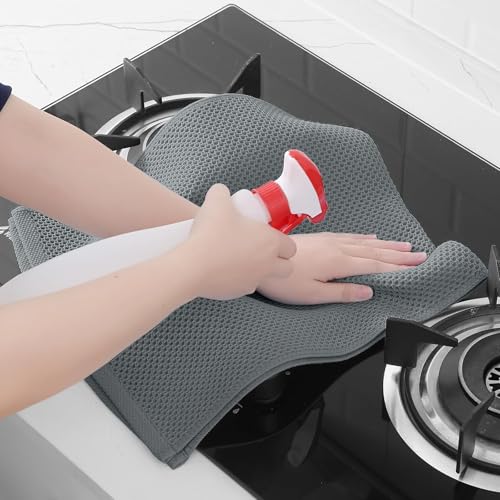 100% Cotton Waffle Weave Kitchen Dish Towels 18 (18 Count)