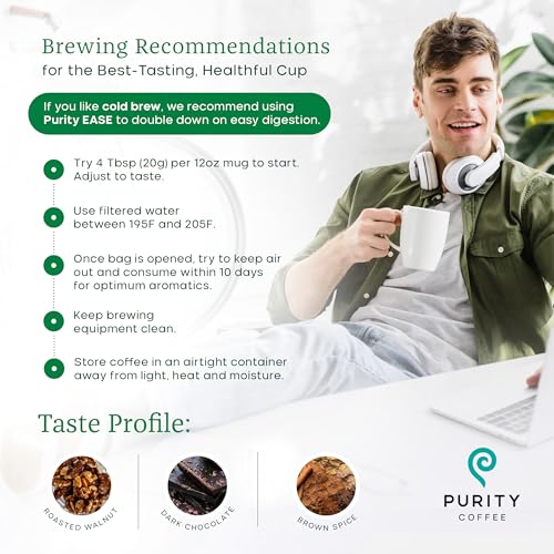 EASE Low Acid Dark Roast Ground (12 Ounce)