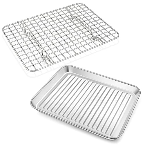 Baking Pan with Wire Rack