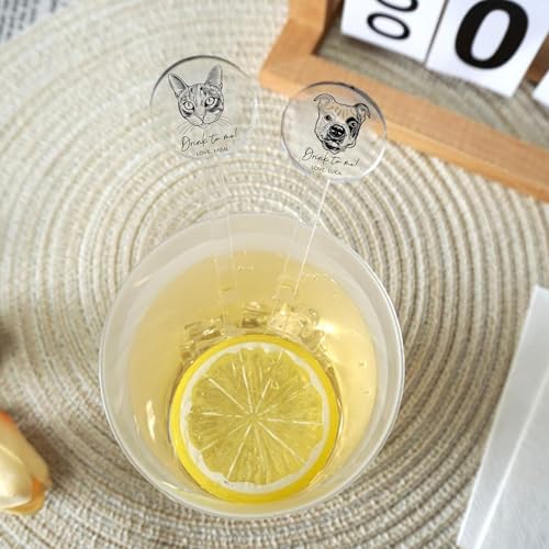 Custom Wedding Dog Stir Sticks