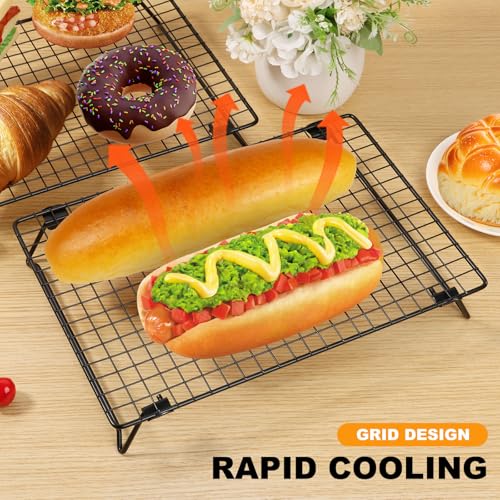 16.85" × 11" Stackable Cupcakes Cooling Racks