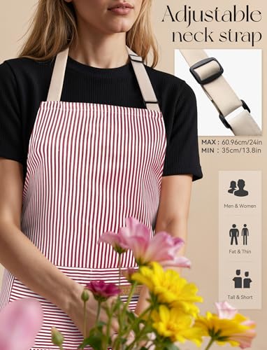2 Pack Kitchen Cooking Aprons (2 Count)